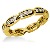 Eternity ring i gult guld med runda, briljantslipade diamanter (ca 0.54ct)