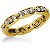 Eternity ring i gult guld med runda, briljantslipade diamanter (ca 0.72ct)