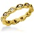 Eternity ring i gult guld med runda, briljantslipade diamanter (ca 0.24ct)