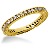 Eternity ring i gult guld med runda, briljantslipade diamanter (ca 0.57ct)