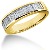 Vigsel & Frlovningsring i gult guld med 17st diamanter (0.85ct)
