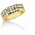 Vigsel & Frlovningsring i gult guld med 20st diamanter (1.4ct)
