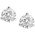 rhngen i platina med runda, briljantslipade diamanter 5 mm (1 ct.)